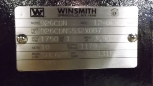 WINSMITH 926CDN MOTOR *NEW NO BOX*