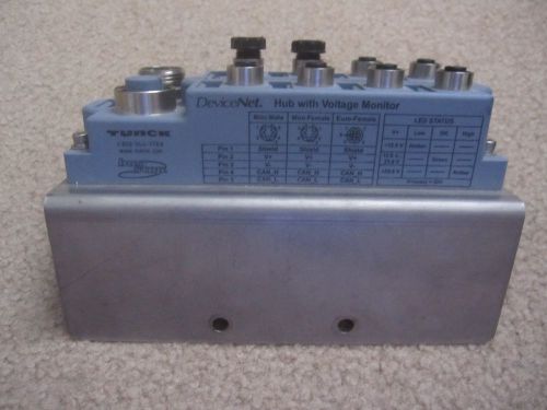 Turck JBBS 57-E811 Bus Stop DeviceNet Hub With Voltage Monitor *MSRP $300*