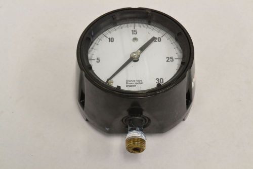 Ashcroft q-4832 duragauge pressure 0-30psi 5in dial 1/2in npt gauge b300342 for sale