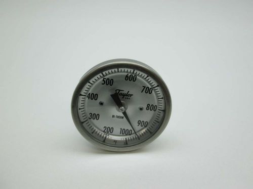 New taylor bb3104e018 bi-therm 200-1000f 3in temperature gauge d386711 for sale
