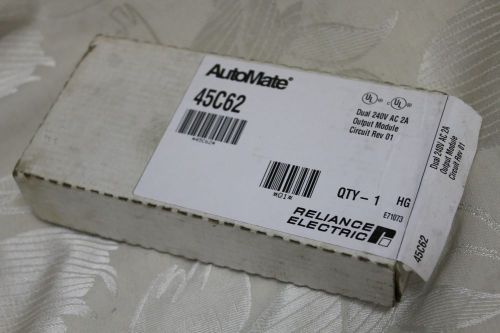 RELIANCE Electric Automate 45C62 Output Module, New
