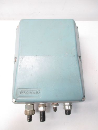 FOXBORO E96S-IA 120V-AC MAGNETIC FLOW TRANSMITTER D425412