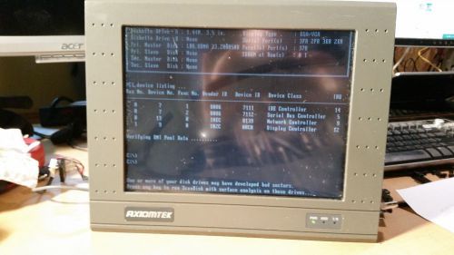 USED Axiomtek P1123-370 Touchscreen Industrial Computer Workstation Panel