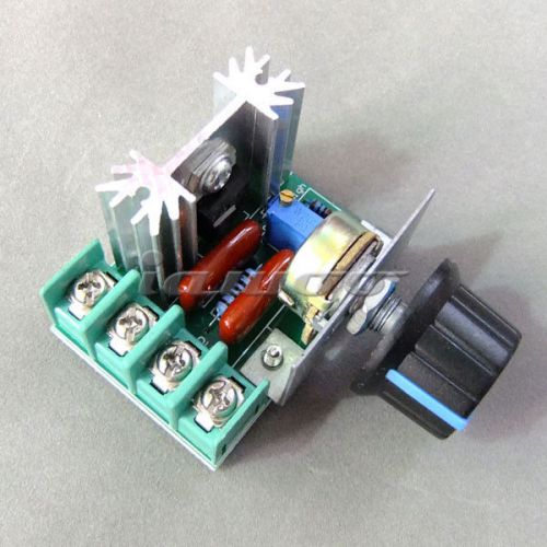 2000w scr voltage regulator dimmer ac electric motor speed controller thermostat for sale