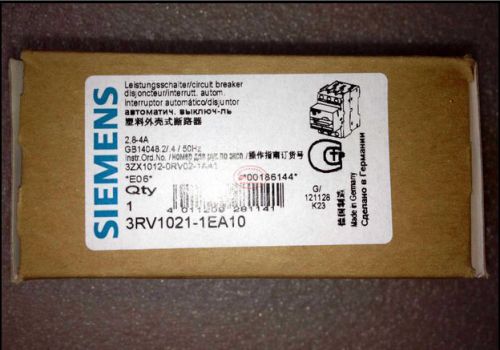 1pcs new siemens motor protection circuit breaker 3rv1021-1ea10 for sale
