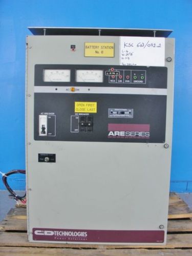 C&amp;D TECHNOLOGIES ARE130AC25F ARE SERIES Battery Station DC132v 60 Cell 1Phase