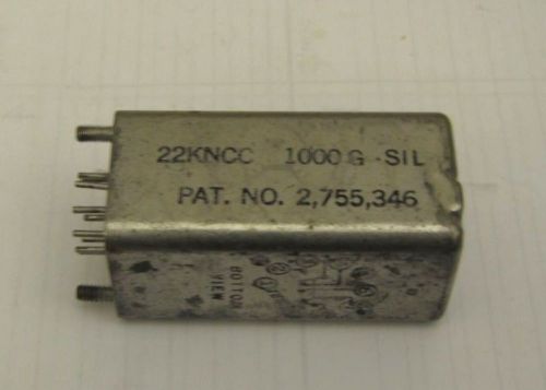 Sigma Relay, Hermetically sealed, 22KNCC  100G-SIL