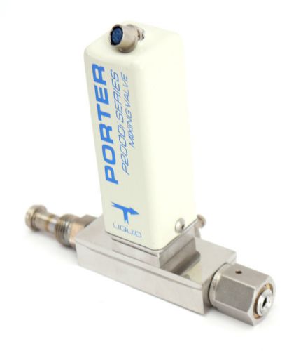 Porter p2000i-mv005 male/female vcr port miniature liquid flow mixing valve #2 for sale