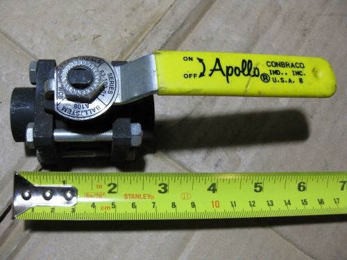 Apollo conbraco 1/2” npt 83-100-01 carbon steel full port ball valve 1000 psi for sale