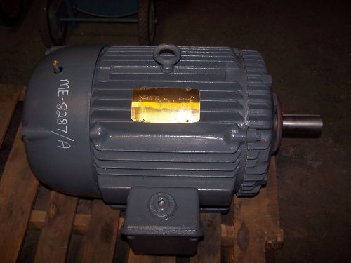 40 HP AC ELECTRIC MOTOR 460 VAC 1775 RPM 324T FRAME 3 PHASE TEFC
