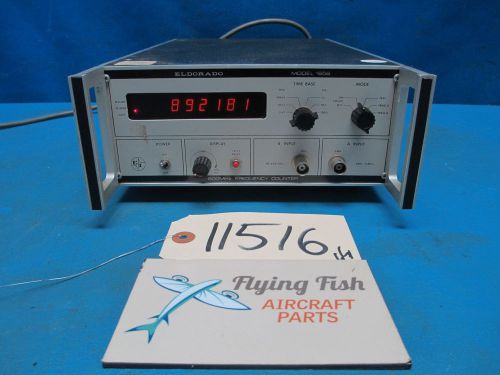 Eldorado Model 1656 600 Mhz Frequency Counter Digital (11516)