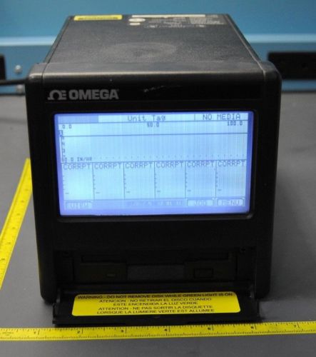 Omega paperless multi channel recorder dc3000 dc-3ac (s13-1-118j) for sale