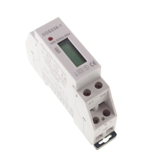 5-32a 120vac single phase din-rail kilowatt hour kwh meter for sale