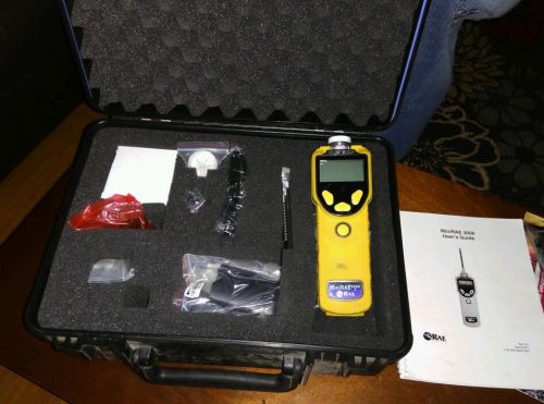 RAE Systems MiniRAE 3000 PID VOC Gas Monitor Detection and Accessories