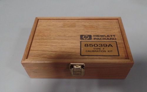 Agilent: 85039a  75 ohm type-f  calibration kit for sale