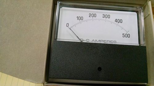 Yokogawa Panel Meter DC Amperes 0-500
