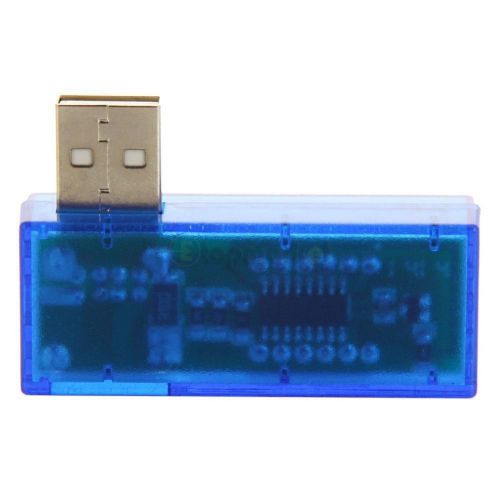 Blue USB Voltage Port Current 0A-3A Reader KW-201 3.5V-7.0V