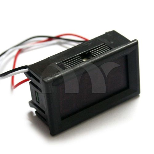 0.56” mini dc 0v-30v voltmeter red led display volt meter digital panel meter for sale
