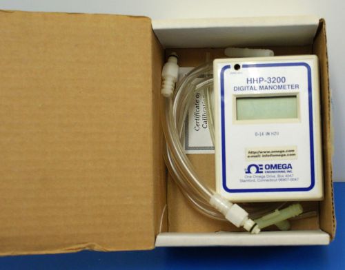 Omega hhp-3200 digital manometer (8667) for sale