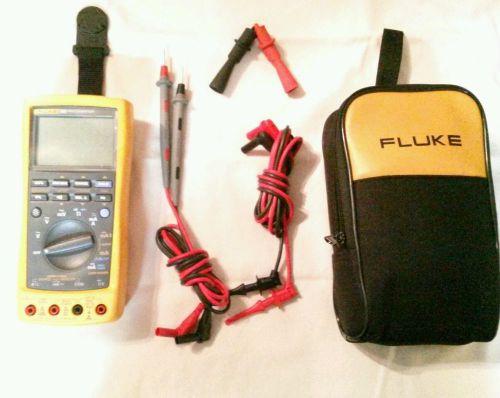 Fluke 789 processmeter with  leads and case for sale