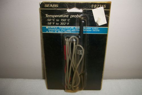 Sears surface temperature probe - multitester - ac meter - 982315 - 982310 for sale
