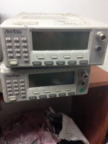 Anritsu ML2437A Power Meter. Tested and ready to ship. With 30 days warranty