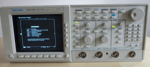 Tektronix tds540 4-channel digital oscilloscope 500mhz 1gs/s - needs repair for sale