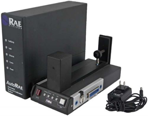 Rae autorae automated bump &amp; calibration system controller w/multirae cradle for sale