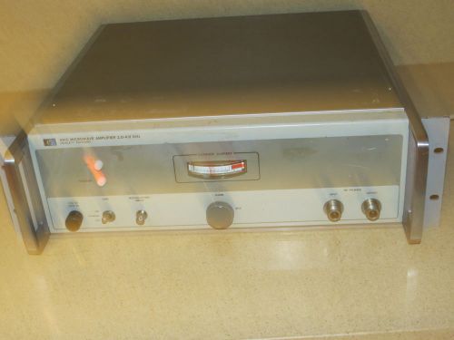 Hp 491c microwave amplifier 2.0-4.0 ghz for sale