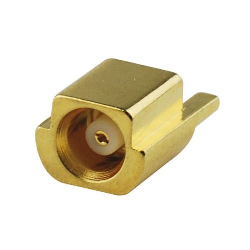 MCX Jack female End Launch Edge PCB Mount ST RF coaxial connector Gold-plated