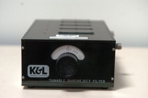 K&amp;l 4tnf-500/900 tunable bandreject filter, 500 to 900 mhz, tnc (f) connectors for sale