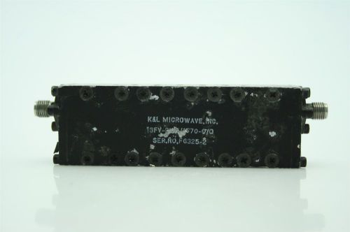 K&amp;l rf bpf microwave bandpass filter 2450-3950mhz 40mhz bw  tested for sale