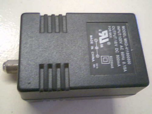 Cable Power Supply AD Adapter (18 V, 500mA) (MKD-411800500)