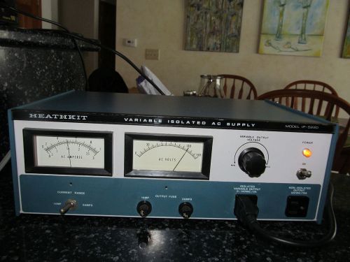 HEATHKIT IP-5220 Variable Isolated/Non-Isolated Outputs AC Power Supply VARIAC
