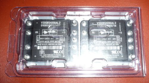 2 Vicor 300vdc to 5vdc V300B5H200AL2