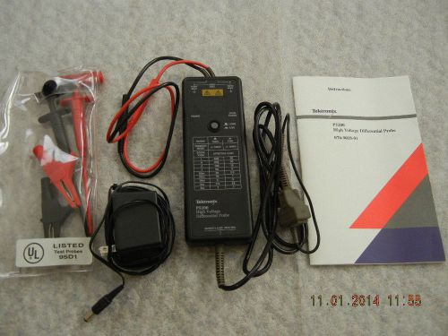 Tektronix High Voltage Differential Probe Package, P5200, Excellent Condition