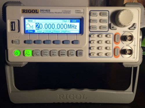 RIGOL DG1022 Function/Arbitrary Waveform Generator 2 Channel 20MHz