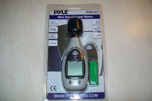 Pyle audio psp01 mini digital sound level meter for sale