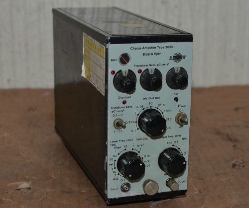 Bruel &amp; Kjaer Charge Amplifier Type 2635 (1)