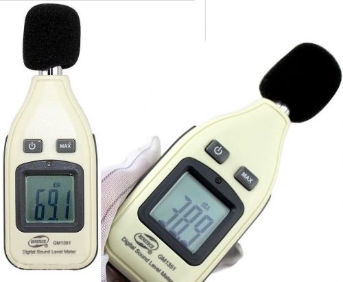 1PC Noise Monitor Pressure Tester Digital Sound Level Meter 30-130dBA Decibel dB