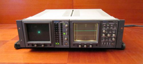 Tektronix 1730 HD Waveform Monitor with 760A Stereo Audio Monitor 1730HD