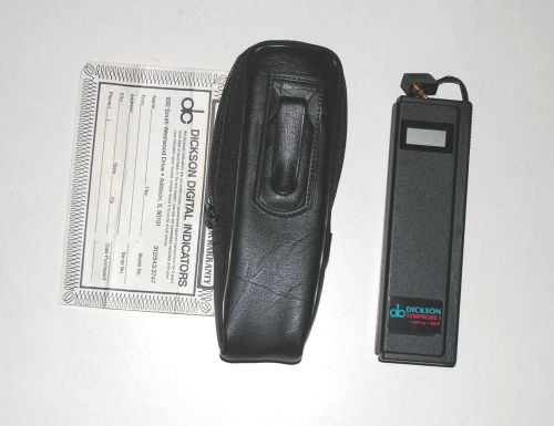 Dickson Temprobe 1 digital thermometer w/case and instruction