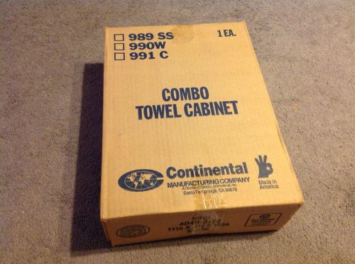 Continental Combo Towel Cabinet #990L Paper Towel Dispener
