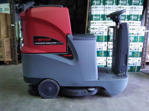 Betco stealth drs21bt microrider w/ 2-12v 110ah agm bat, janitorial equipment for sale