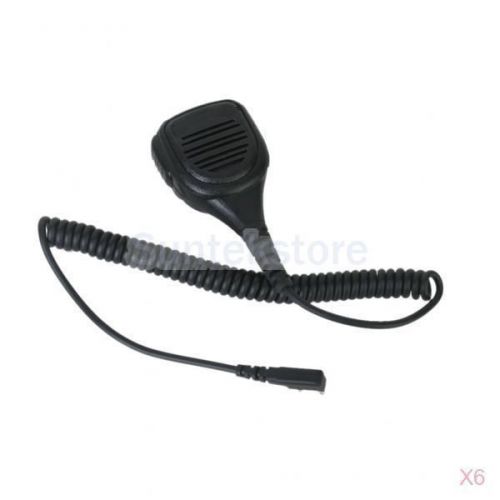 6x HandheldShoulder Waterproof Mic Speaker MT510-PK01 for KENWOOD Radio Walkie