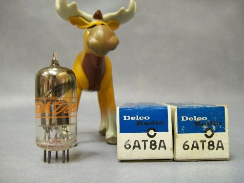 6AT8A GM Delco Vacuum Tubes  Lot of 2