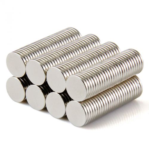 Disc 20pcs Dia 8mm thickness 1mm N50 Rare Earth Strong Neodymium Magnet