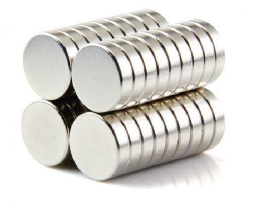 100pcs 12mm X 2mm Neodymium Disc Super Strong Rare Earth N50  Fridge Magnets