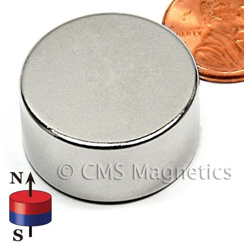 N45 Neodymium Magnets Dia 1x1/2&#034; NdFeB Strong NdFeB Rare Earth Disks 500-Count