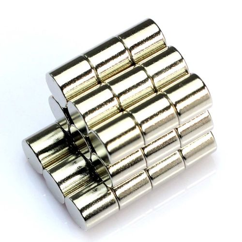Neodymium magnets 6x6mm n35 disc super strong rare earth fridge craft round new for sale